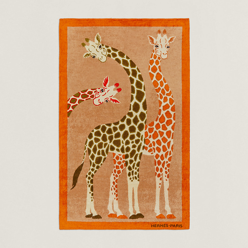 HERMES∽Tapis de plage Sisters_ビーチ タオル シスターズ パリ Sisters beach towel | Hermès Australia
